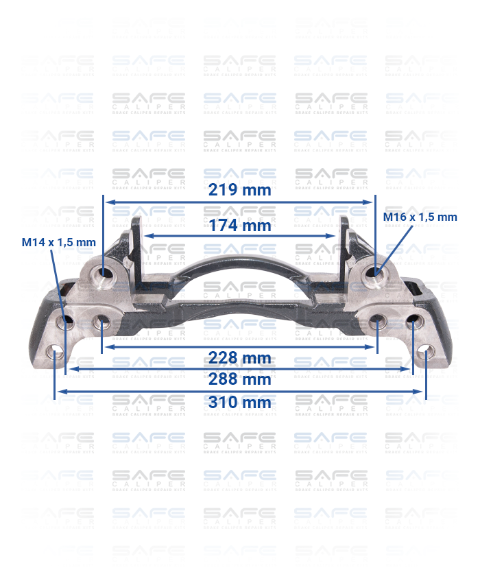 Caliper Carrier (12.160 Man TGL / Right-Left)