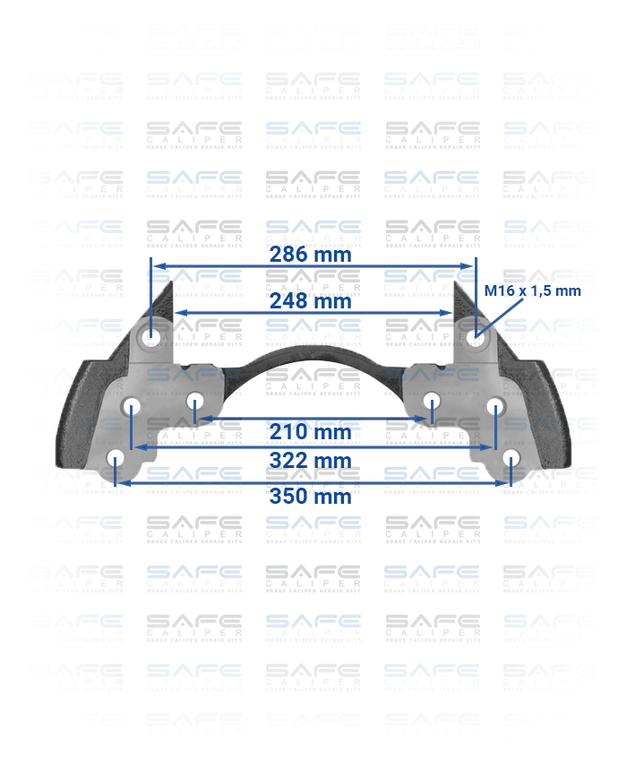 Caliper Carrier (22,5 Inch)