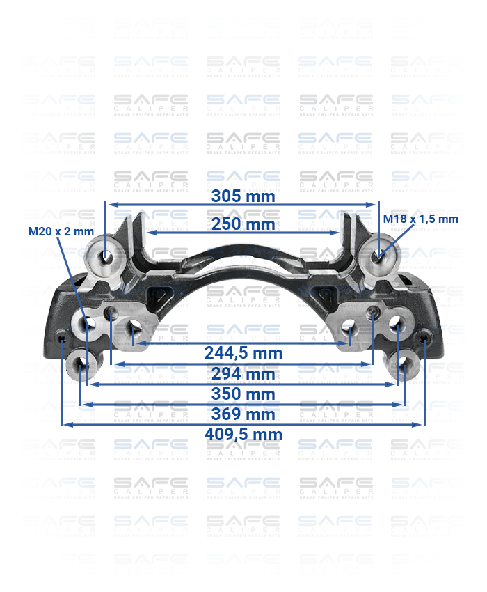 Caliper Carrier (Renault 440 / Right-Left)