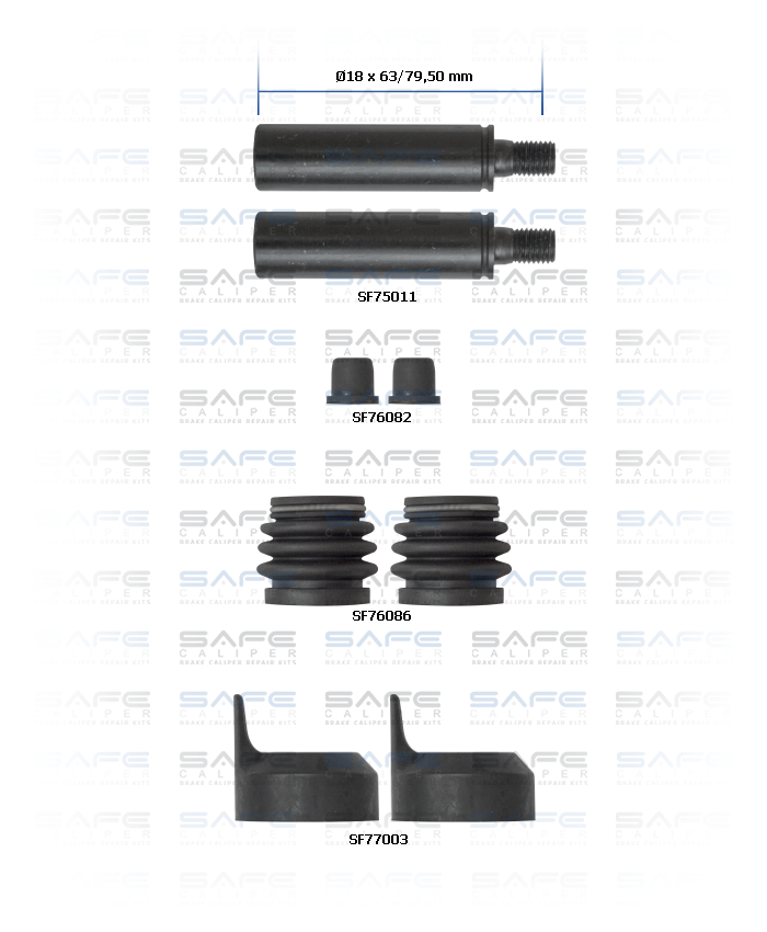 Caliper Guide Pin Repair Kit