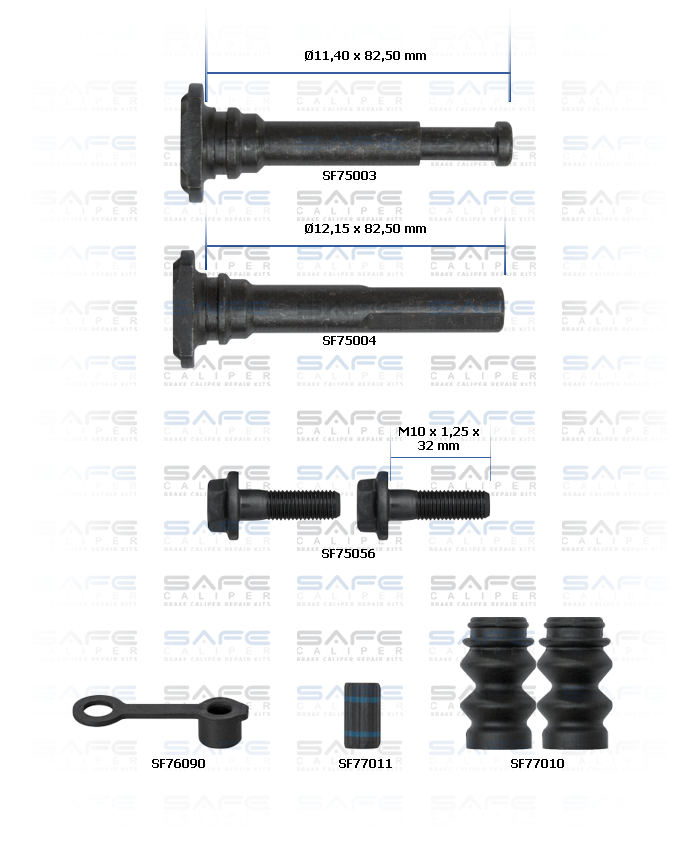 Caliper Guide Pin Repair Kit