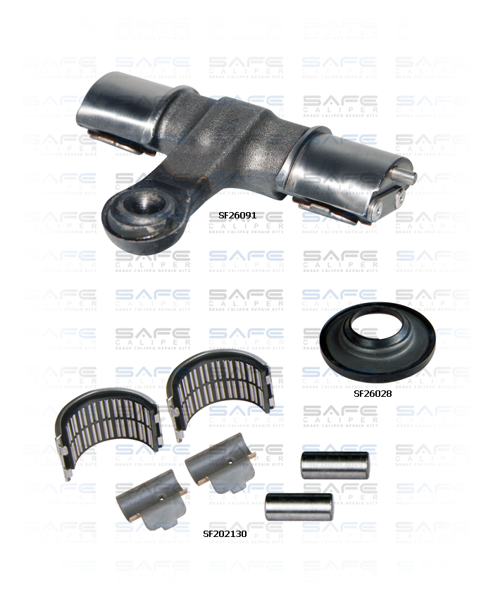 Caliper Lever Repair Kit (Axial / Rear / Left)