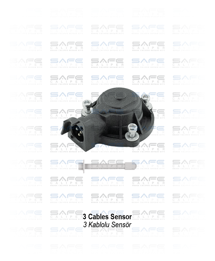 Caliper Plastic Sensor Cover Kit (3 Cables Sensor)