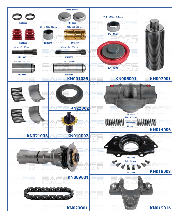 Caliper Repair Set (12.180 Man TGL)