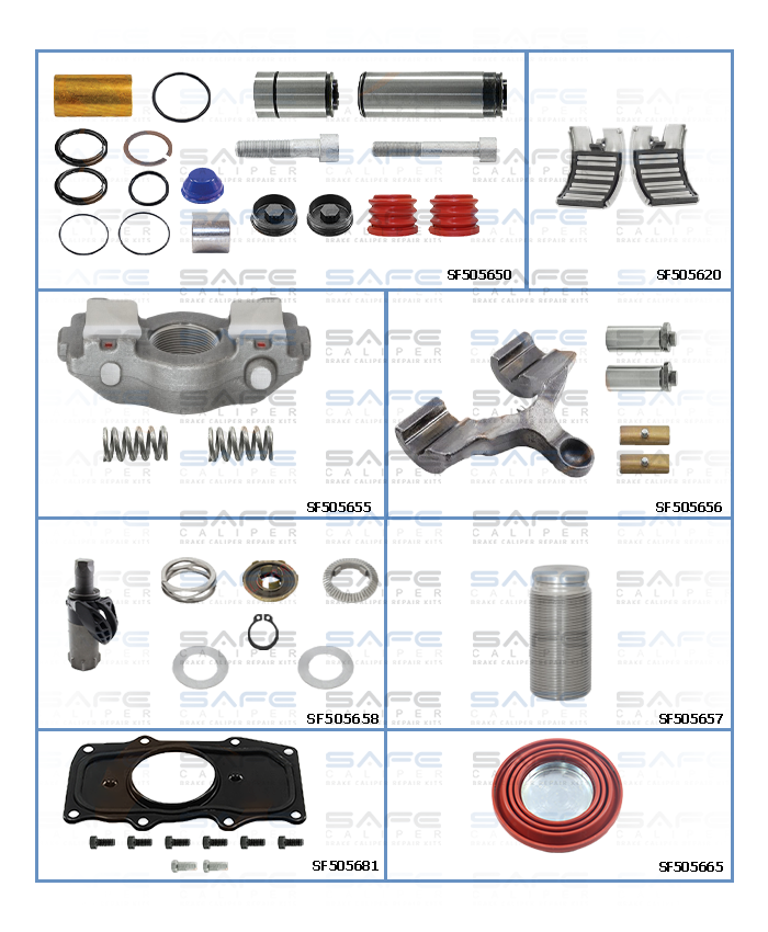 Caliper Repair Set (Left)