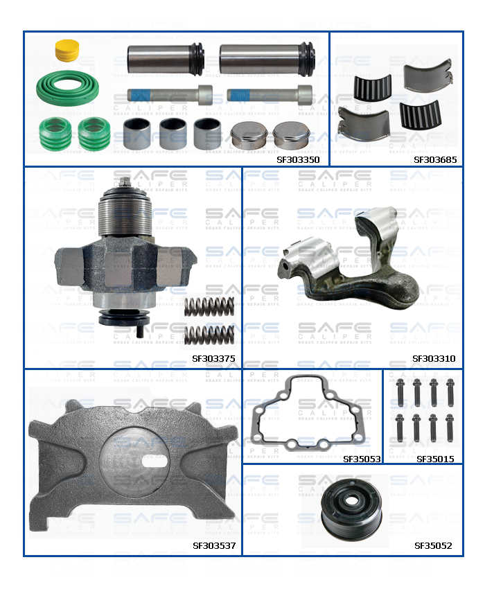 Caliper Repair Set (MAXX 17 / Left)