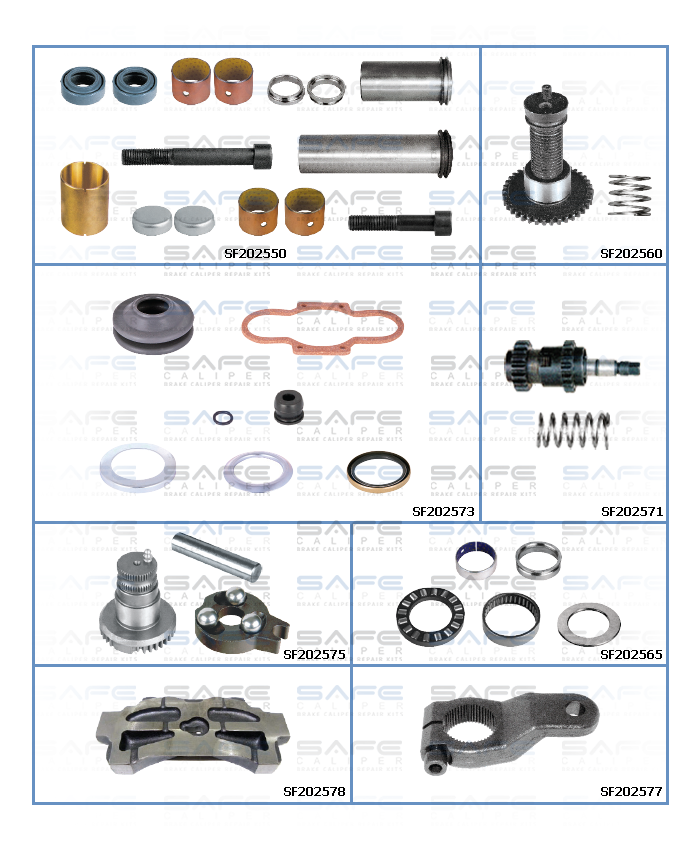 Caliper Repair Set (RVI 370-390-400 / Left)