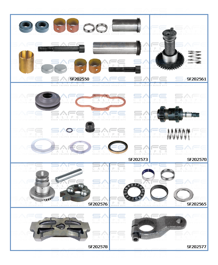 Caliper Repair Set (RVI 370-390-400 / Right)