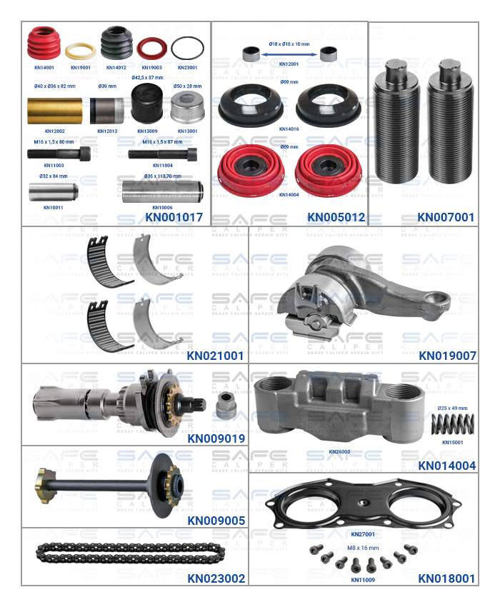 Caliper Repair Set (Scania)