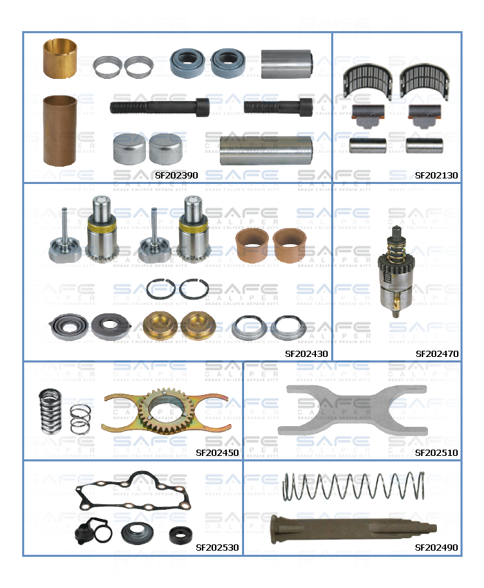 Caliper Repair Set (Volvo / Right)