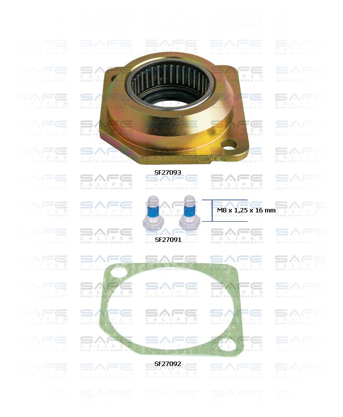 Caliper Shaft Cover Kit