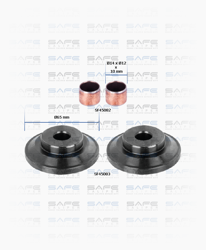 Caliper Tappet & Bush Repair Kit