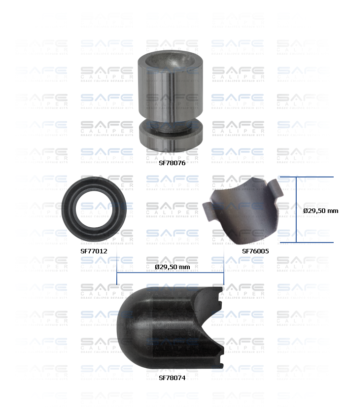 Caliper Wedge Repair Kit