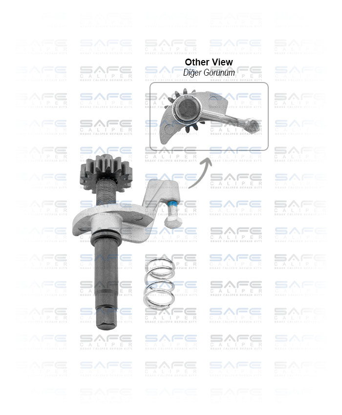 Caliper Adjuster Gear (Left)
