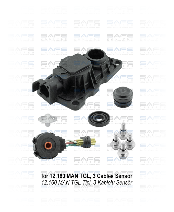 Caliper Plastic Sensor Cover (3 Cables Sensor)